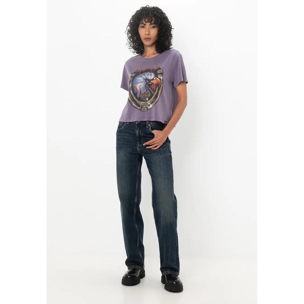 Футболка Dickies x H-D® Flaming Eagle Boxy Crop 4