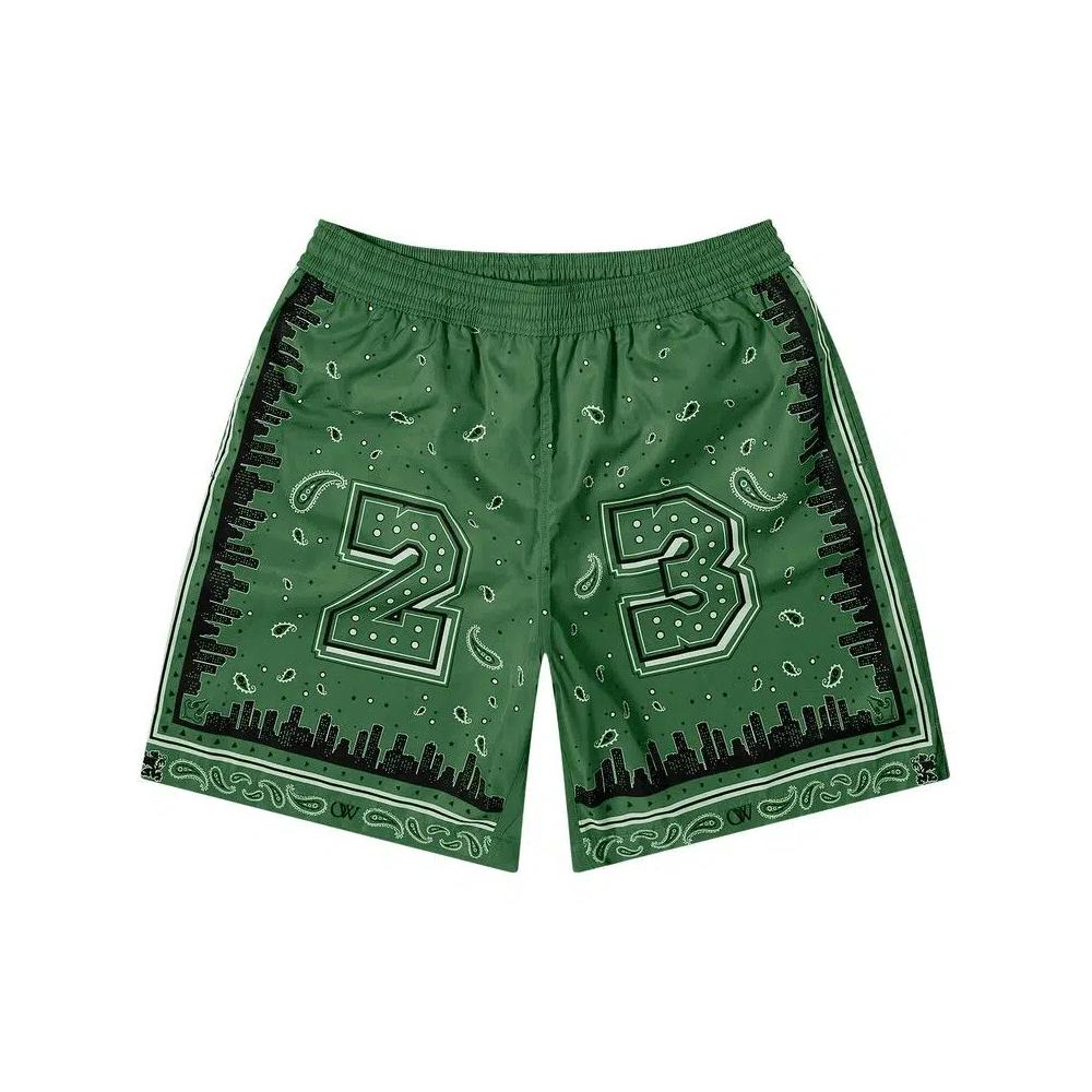 Off-White Bandana Surfer Swim Shorts «Мультиколор» 1