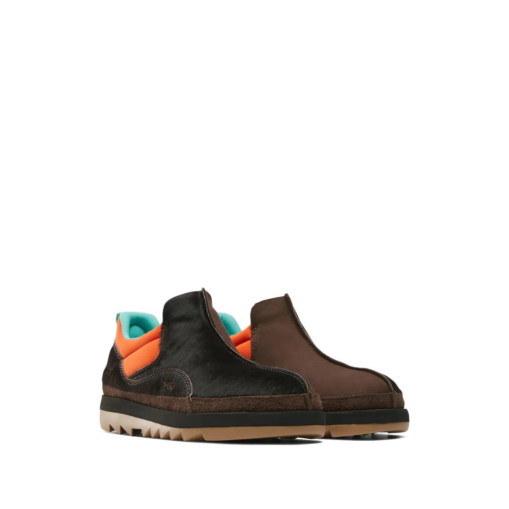 Кроссовки Beatnik Moc Brown/Orange из коллаборации с Cam Hicks 2