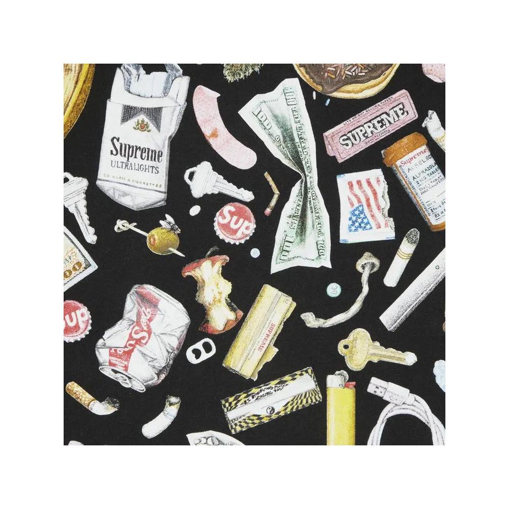 Футболка Supreme Trash Tee 'Black' 2