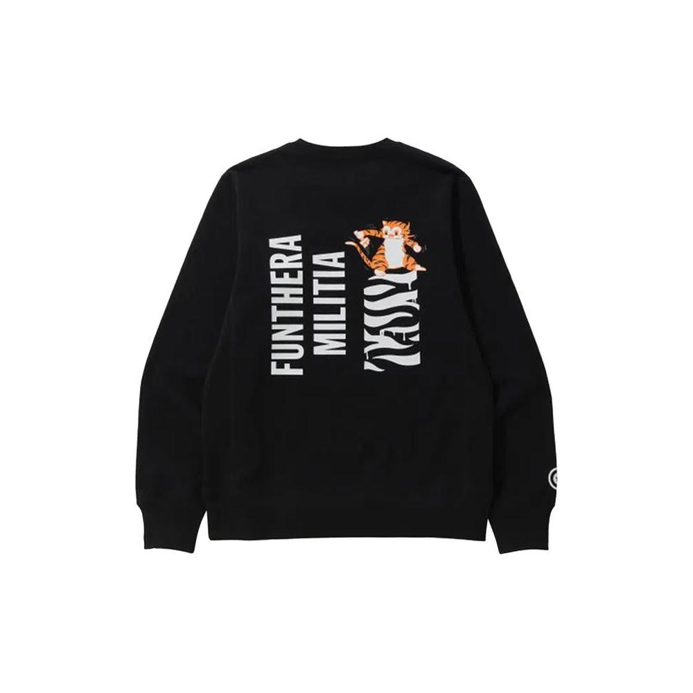 Топы BAPE Tiger Crewneck 'Black' 2