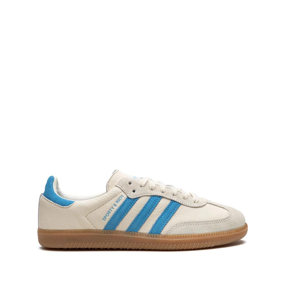 Кроссовки Samba Cream/Blue из коллаборации с Sporty & Rich 1
