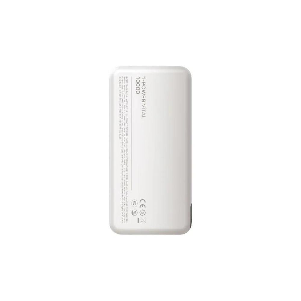 Momax 1-Power Vital 10000mAh портативный аккумулятор - White 2