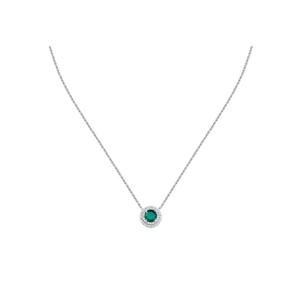 Morellato Tesori Eterni 40+5 см зеленые женские серебряные 925 серьги SAIW272 1