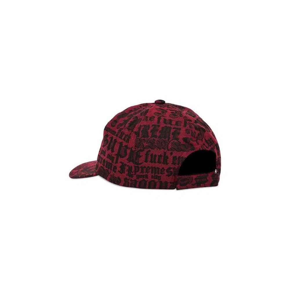 Бейсболки Supreme Cities Jacquard 6-Panel 'Красный' 3