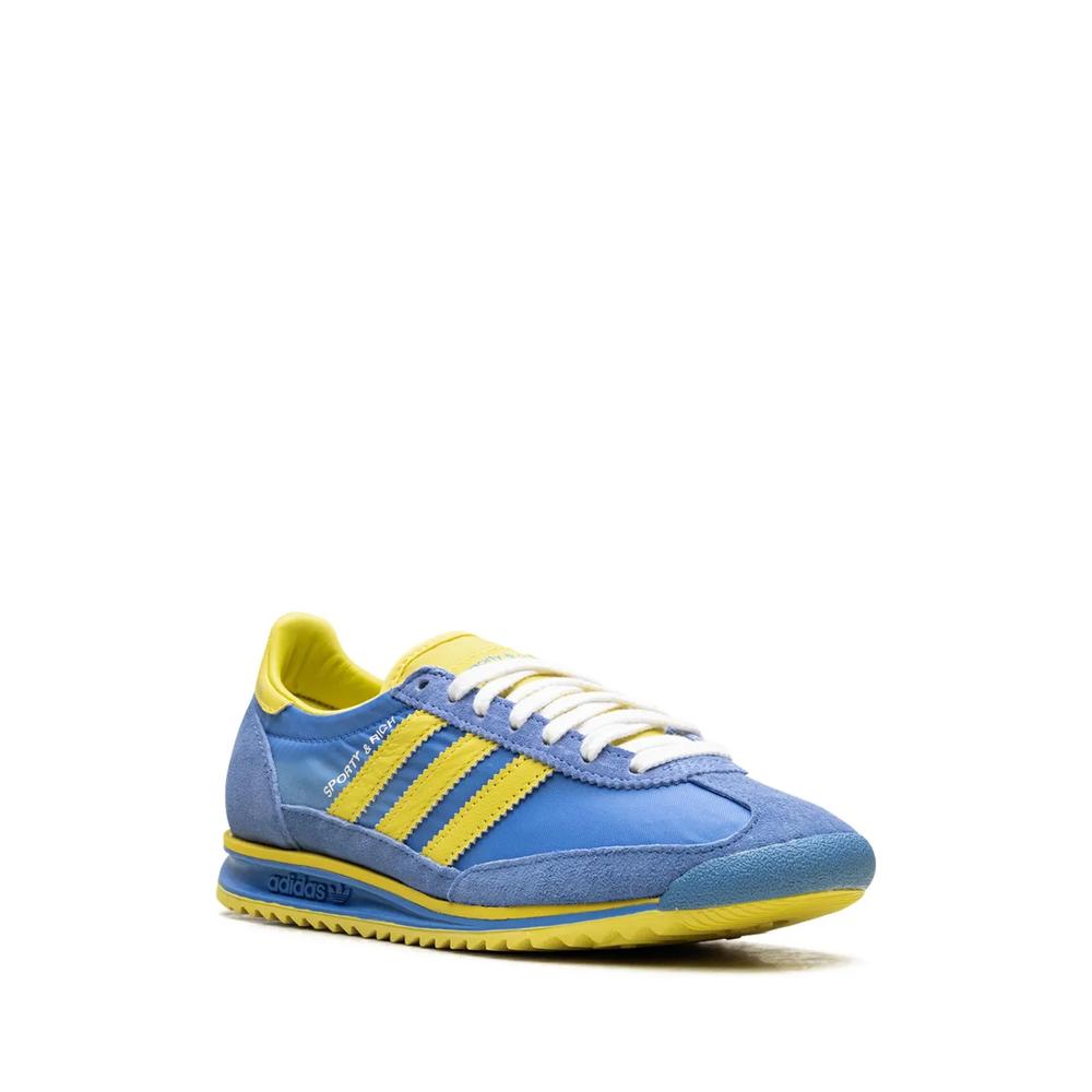 Кроссовки SL 72 Sweden Pack - Blue/Yellow/Cloud White из коллаборации со Sporty & Rich 2