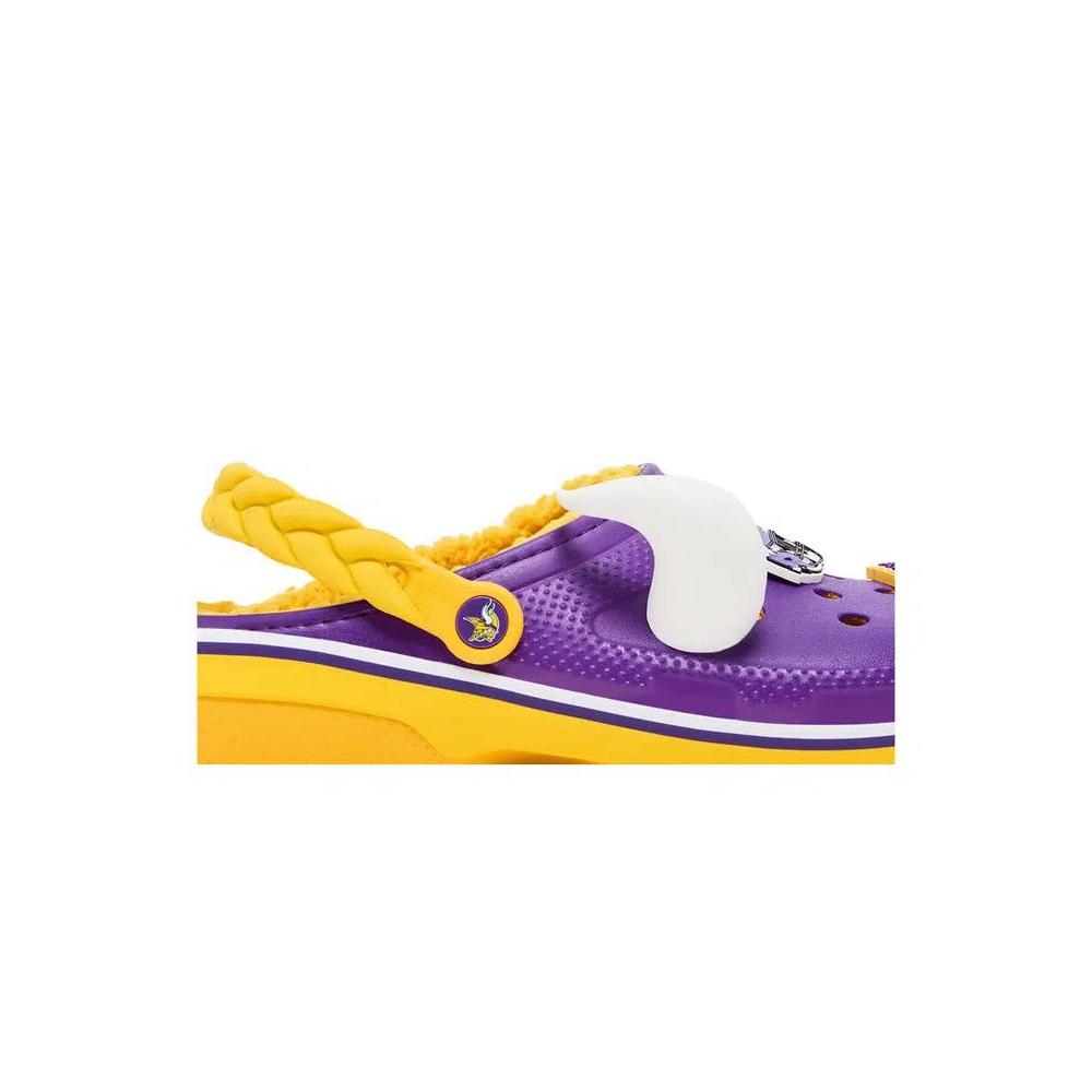 Сабо NFL x Crocs Classic Lined Clog «Minnesota Vikings» 2
