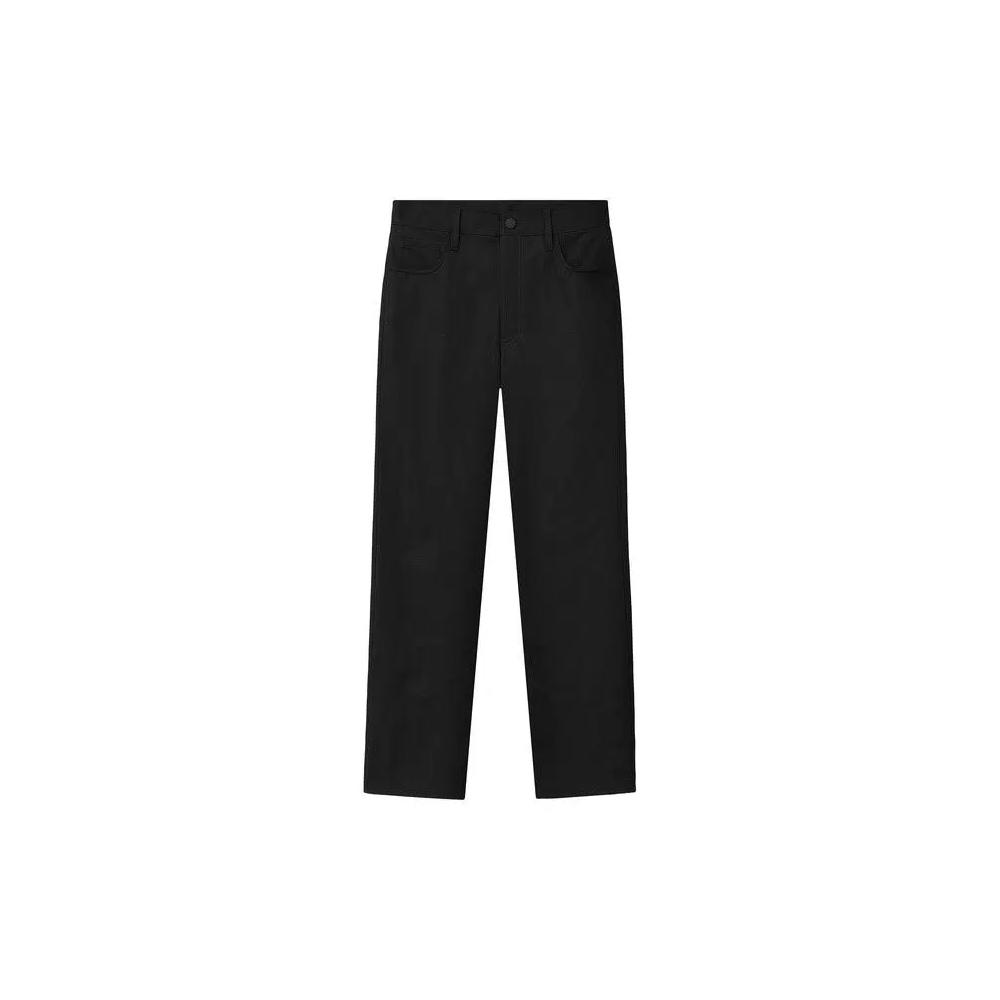 Брюки Fear of God Essentials Textured Nylon 5 Pocket Pant 'Vintage Black' 1