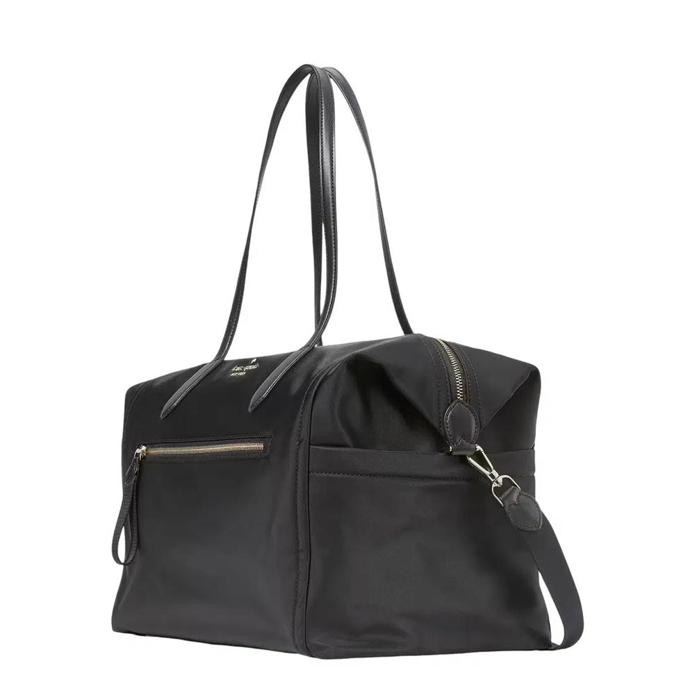 Большая сумка на выходные Chelsea Nylon Large Weekender Bag из нейлона - Black KC525 3