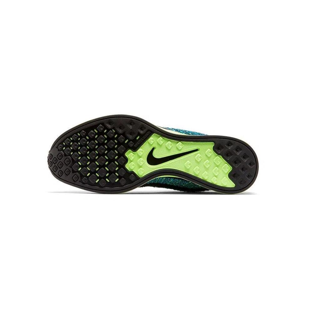 Кроссовки Nike Flyknit Racer 'Голубая Лагуна' 5