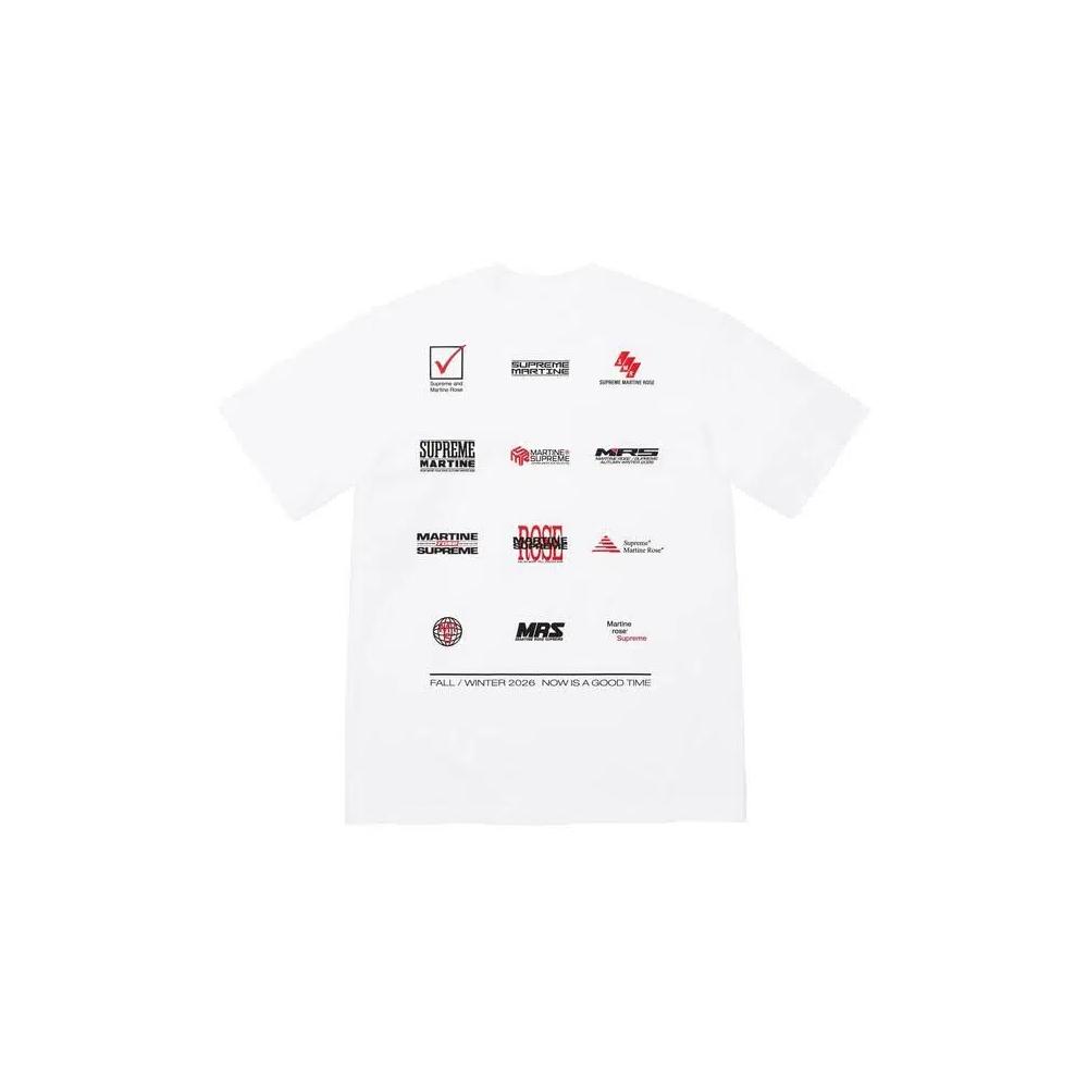 Футболки Supreme x Martine Rose Now Tee 'White' 2