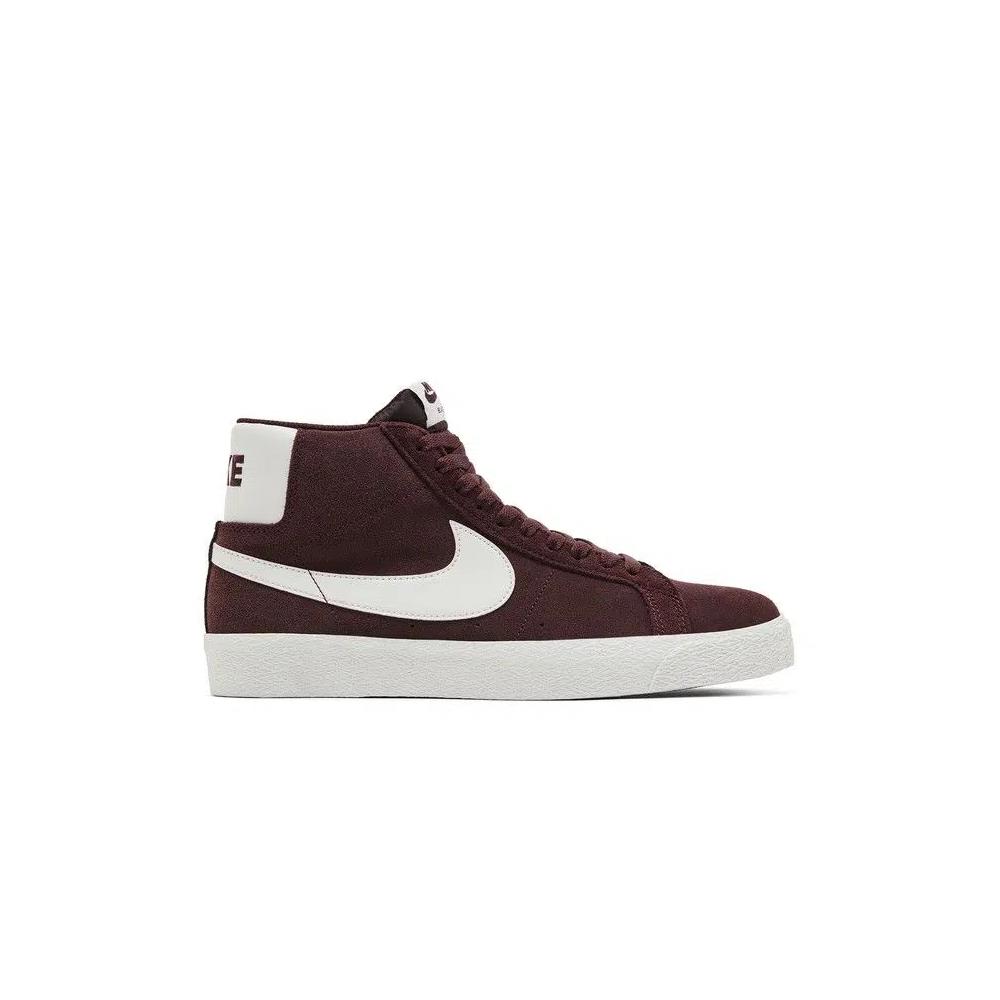 Кроссовки Nike Zoom Blazer Mid SB 'Burgundy Crush' 1