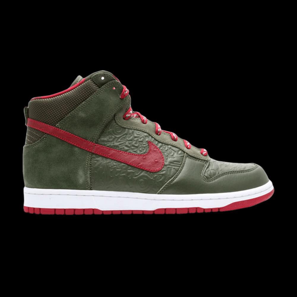 Кроссовки Stussy x Nike Dunk High 'World Tour' 1