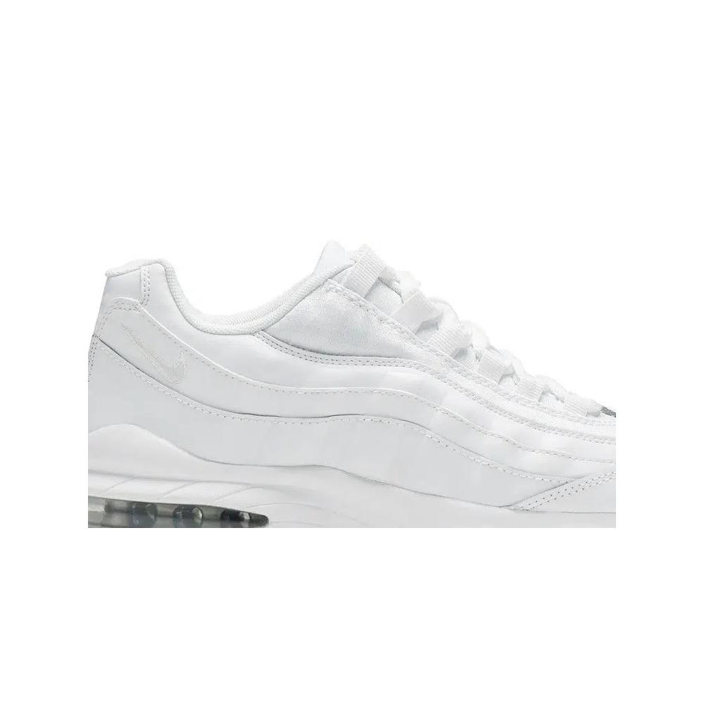Кроссовки Nike Air Max 95 GS 'White Metallic Silver' 2