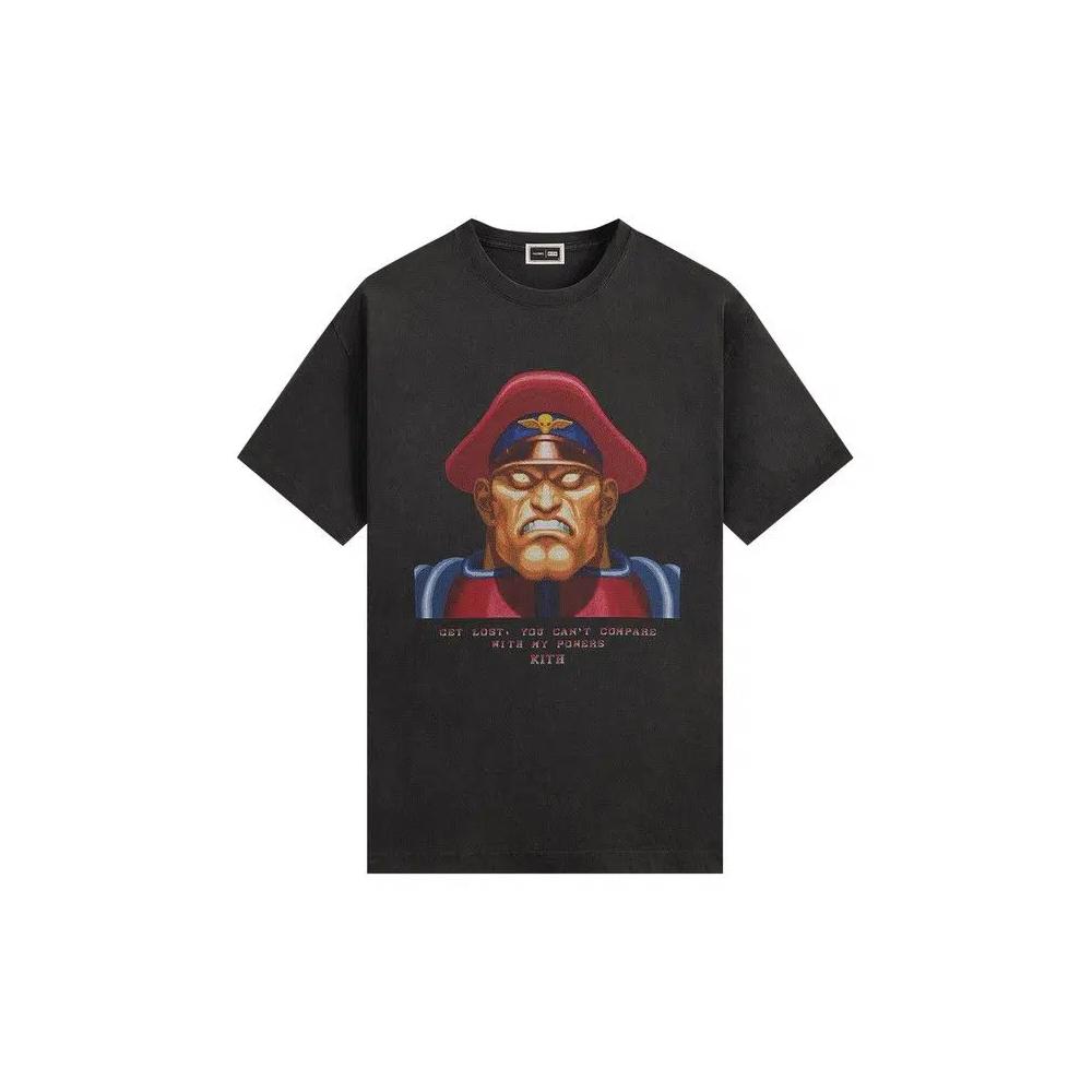 Футболки Kith x Capcom M. Bison Vintage Tee 'Черный' 1