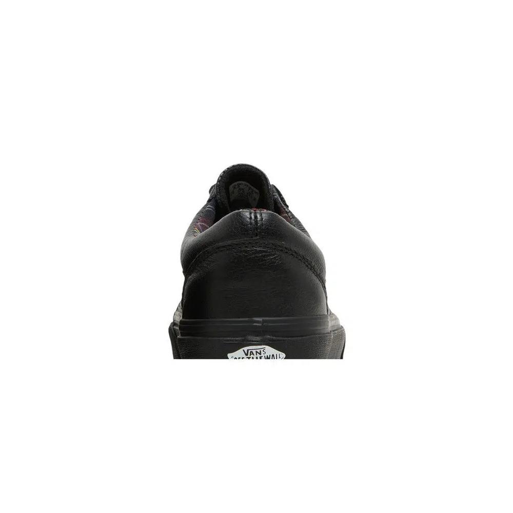 Кроссовки Vans Old Skool Leather «Black Plaid» 7