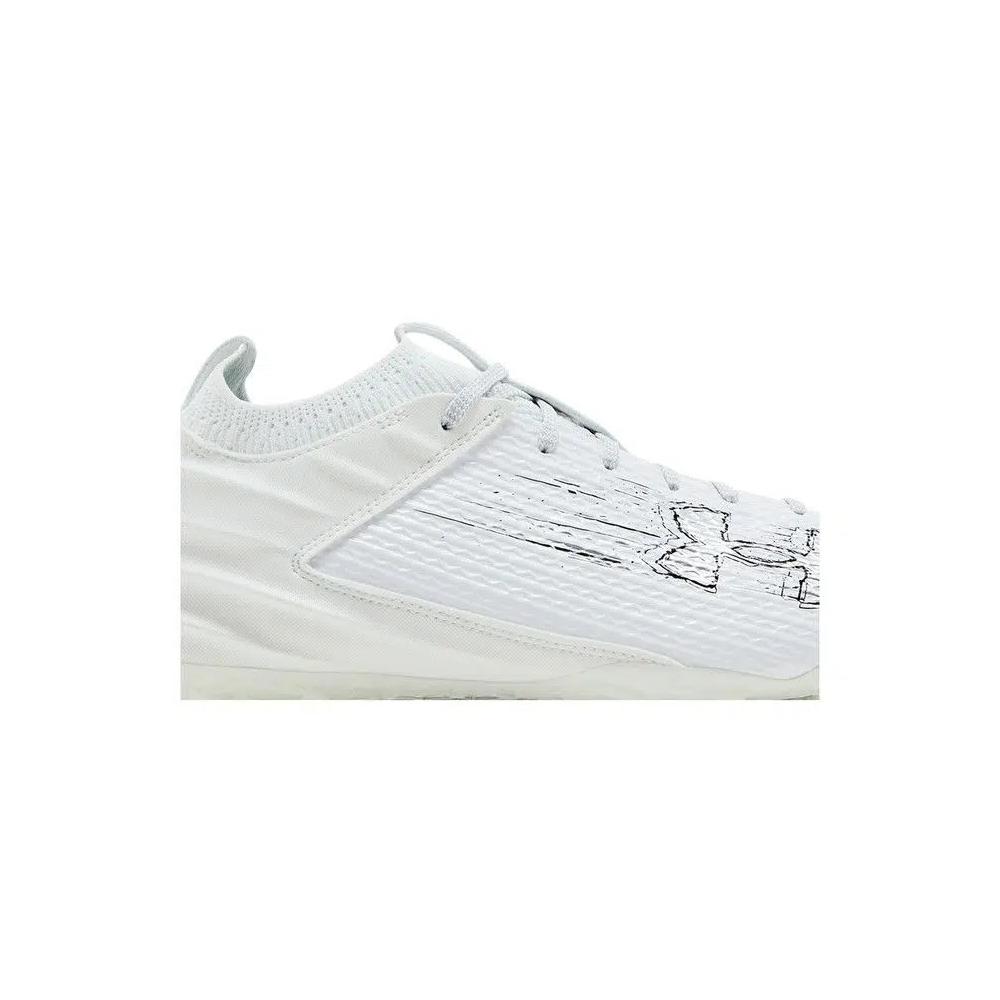 Бутсы Under Armour Blur Smoke 2.0 MC 'White Metallic Silver' 2