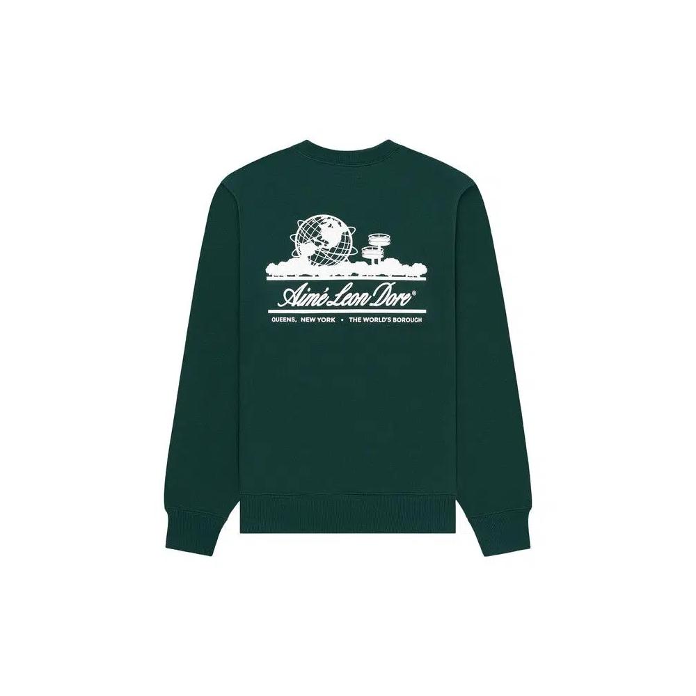 Свитеры Aimé Leon Dore Unisphere Crewneck Sweatshirt 'Ботанический зеленый' 2
