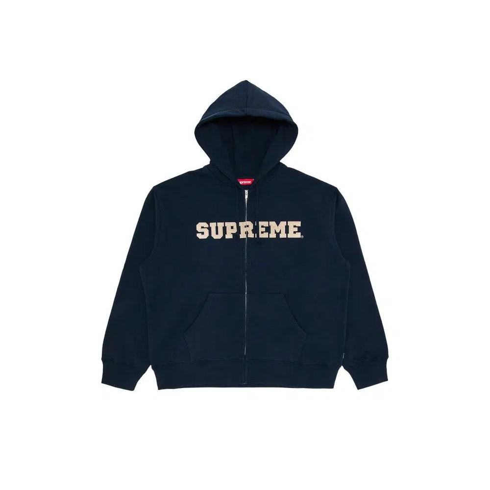 Худи Supreme Collegiate Appliqué Zip Up Hooded Sweatshirt 'Navy' 1