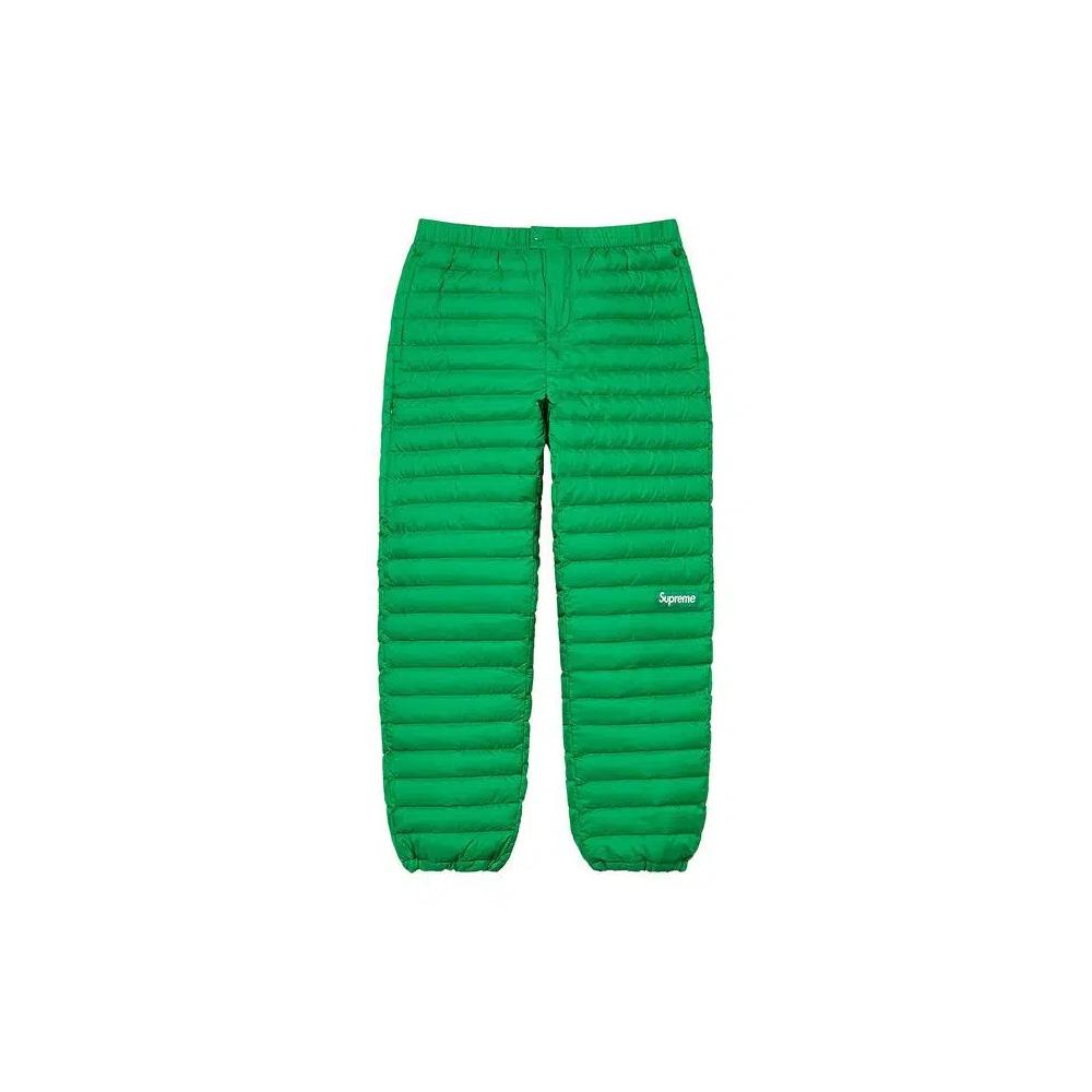 Брюки Supreme Micro Down Pant 'Green' 1