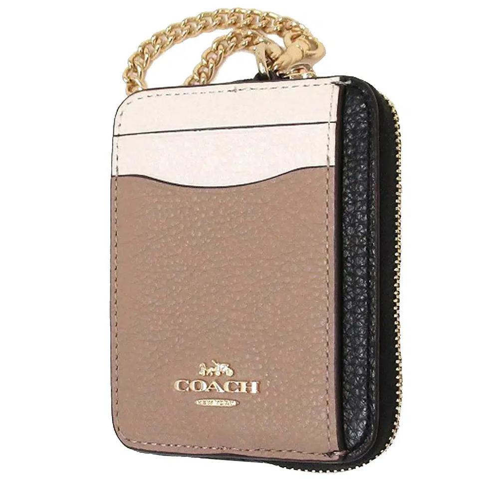 Zip Card Case In Colorblock в цвете Chalk Multi C1886 7