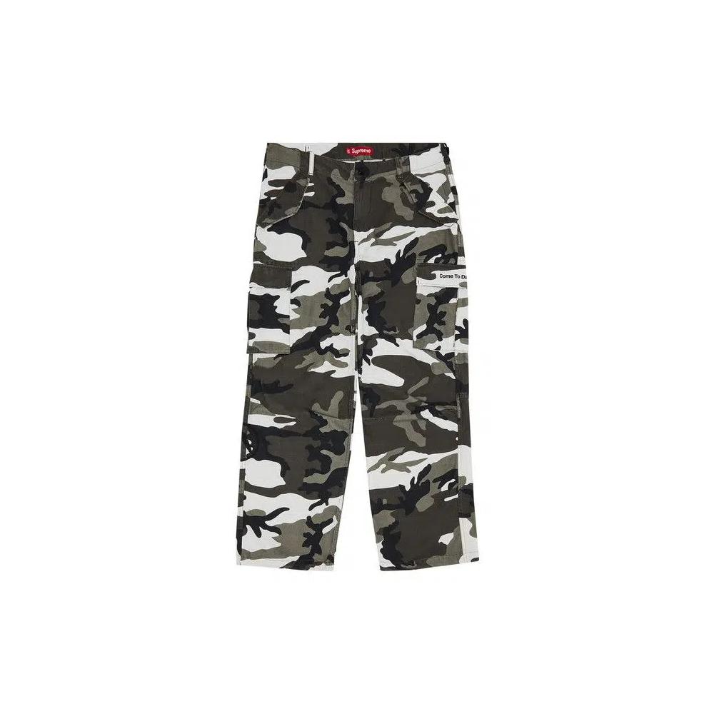 Карго-брюки Supreme x Aphex Twin Alpha Industries Cargo Pant 'Snow Camo' 1