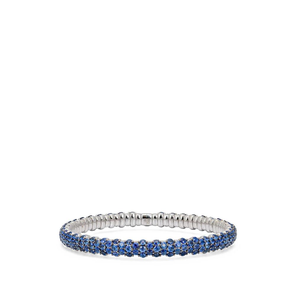 embellished sapphire stretch bracelet 1