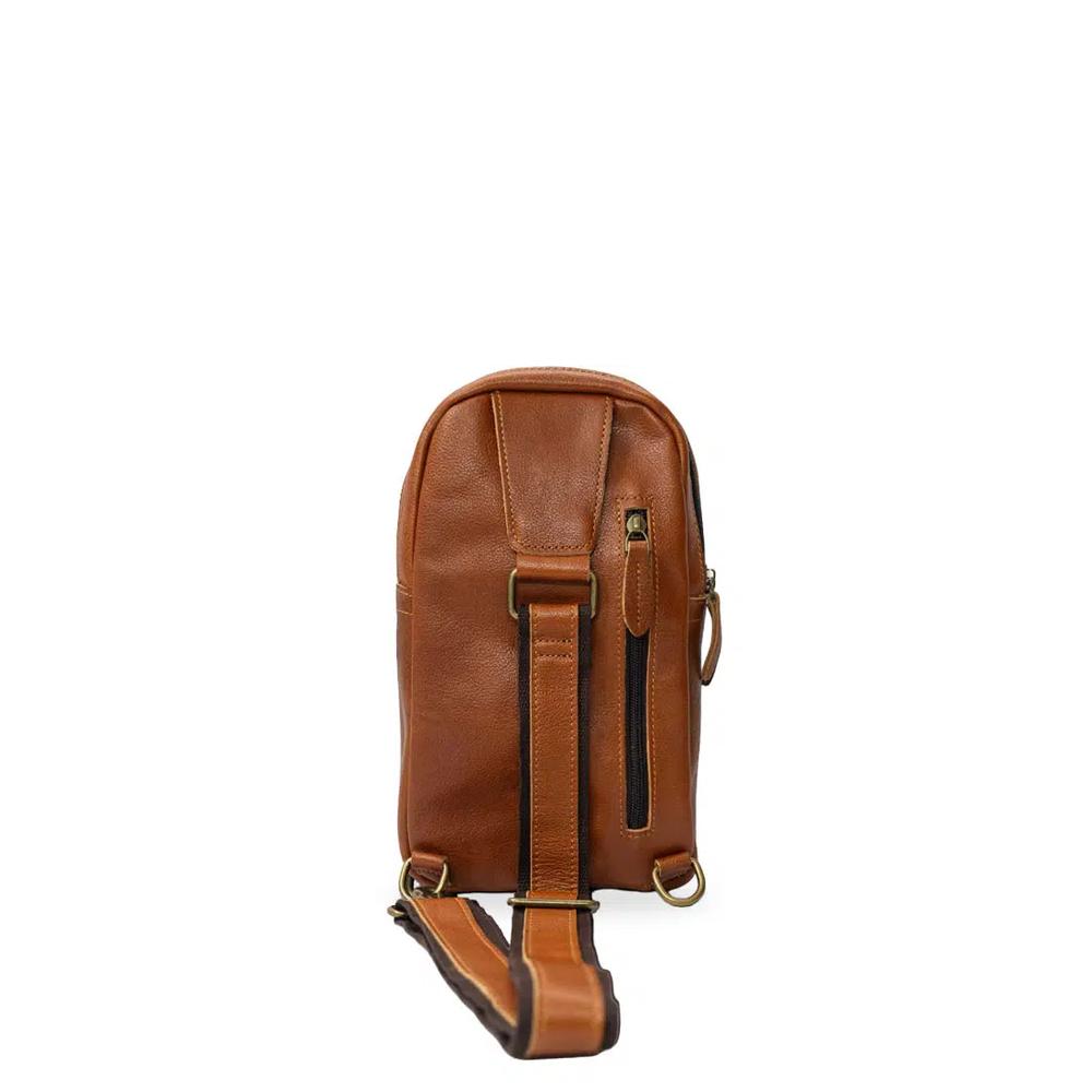 Cartago Chestnut Сумка через плечо из кожи 2