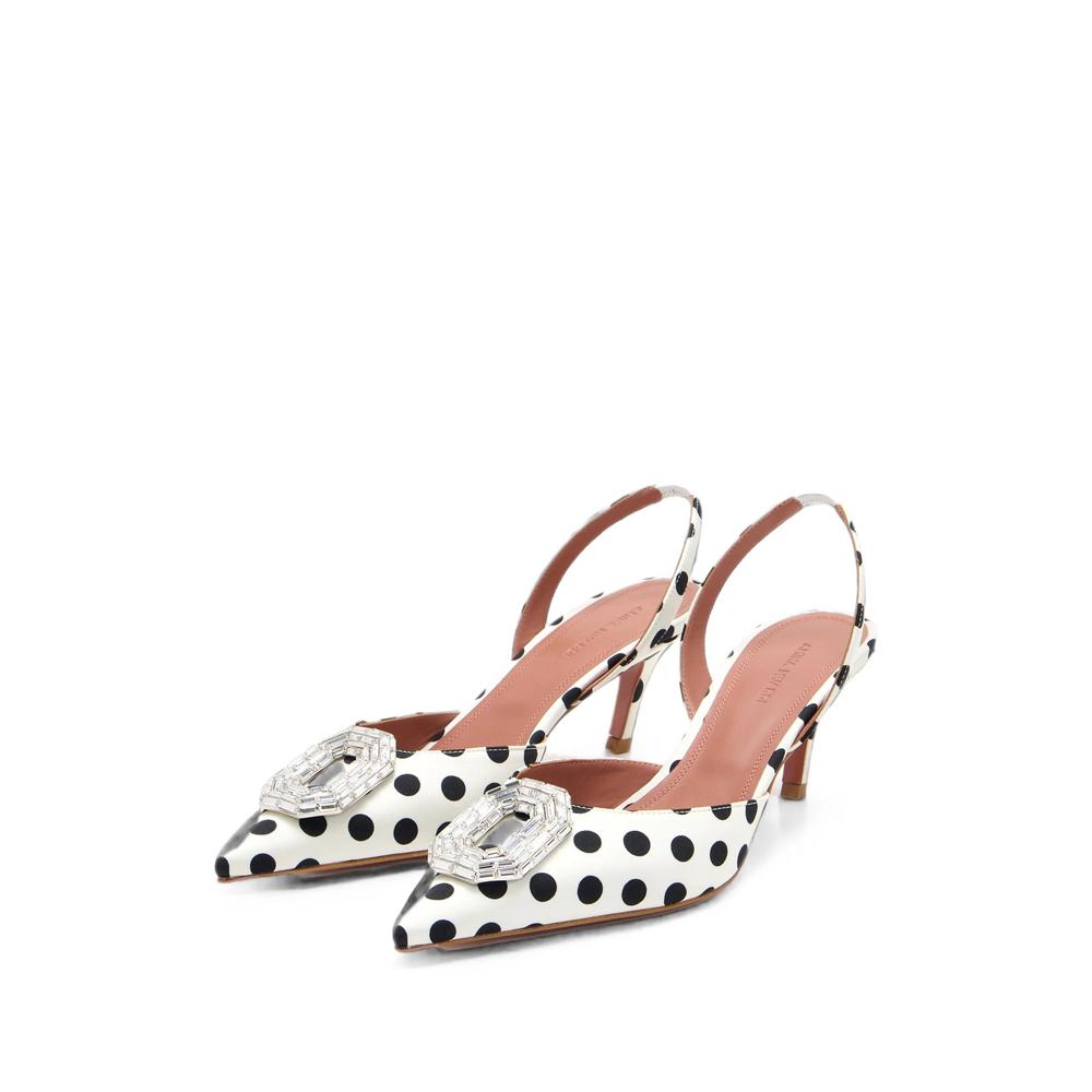 Camelia polka-dot slingback pumps 2