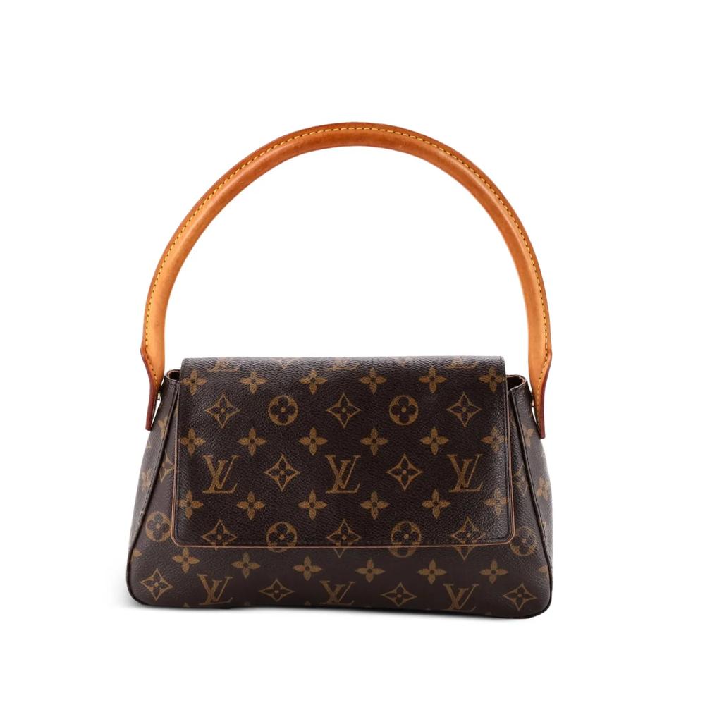 Маленькая сумка-сэтчел Looping Handbag Monogram Canvas 1
