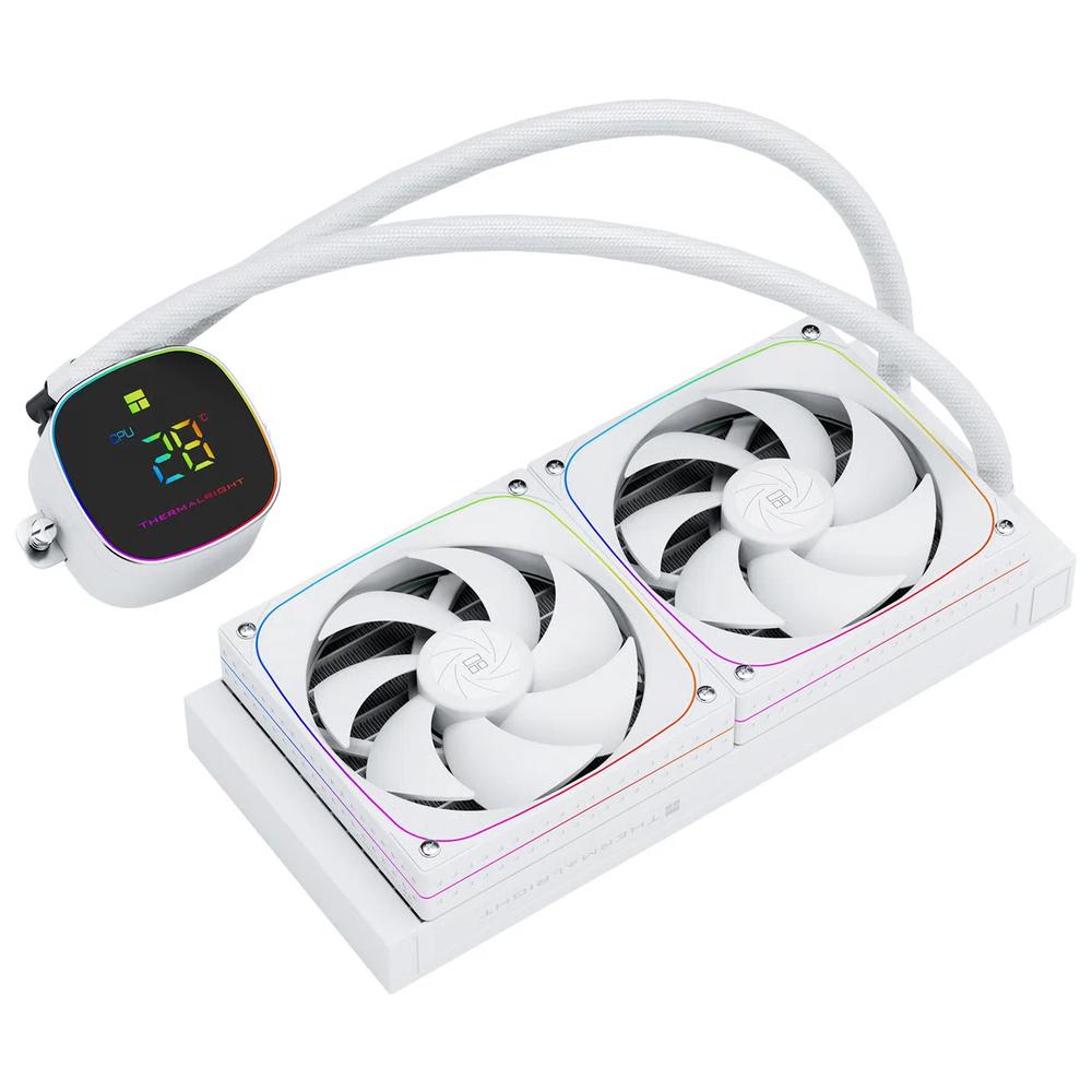 ThermalRight Frozen Horizon 240 Digital ARGB WHITE 240mm водяное охлаждение - White белый 2