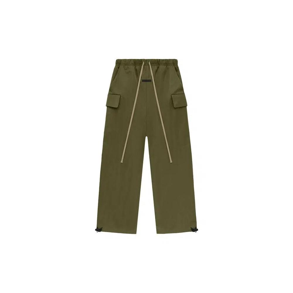 Карго Брюки Fear of God Essentials Textured Nylon Field Pant 'Military' 1