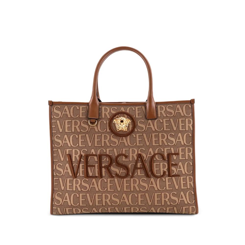 Большая сумка-тоут Allover Medusa Printed Jacquard Canvas 1