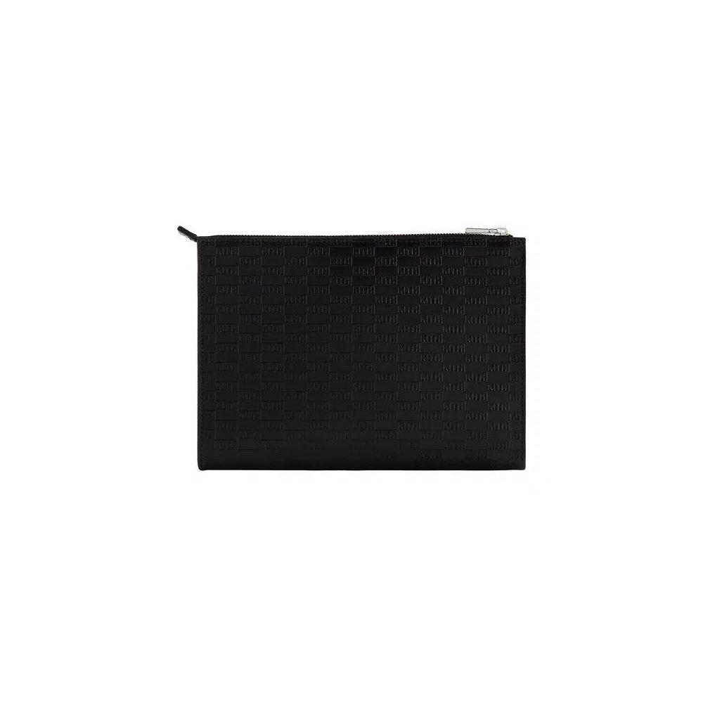 Косметички Kith Monogram Vachetta Leather Zip Pouch 'Black' 2
