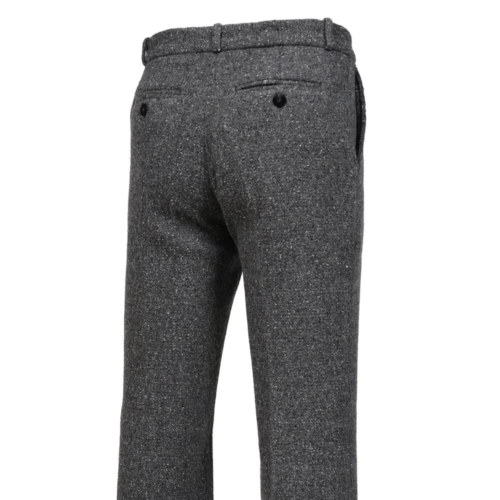 tweed flared trousers 5