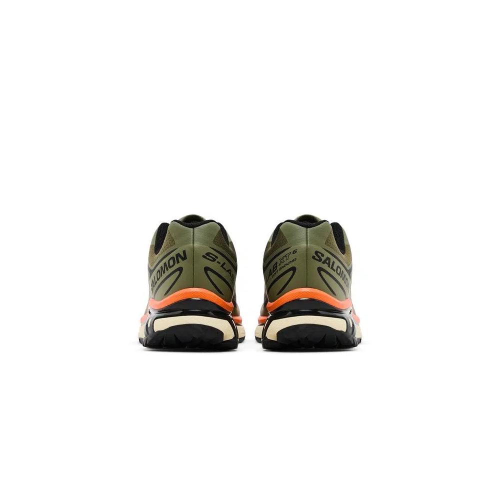 Кроссовки Salomon XT-6 'Deep Lichen Green Marmalade' 6