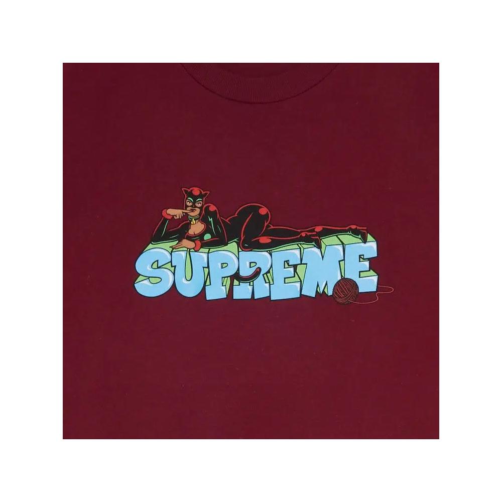 Футболки Supreme Catwoman Tee 'Cardinal' 3
