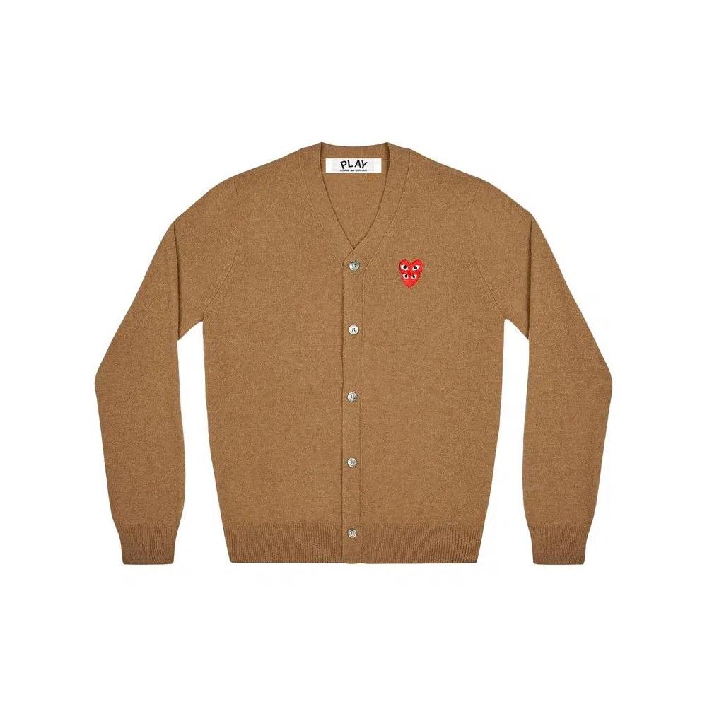 Кардиганы Comme des Garçons PLAY Cardigan «Коричневый» 1
