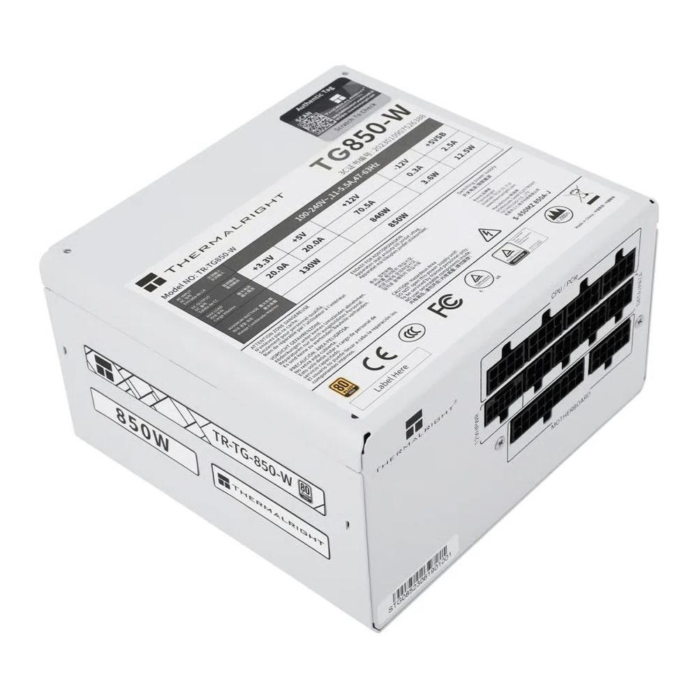 ThermalRight TG-850-W 850W 80Plus Gold полностью модульный блок питания - White 2