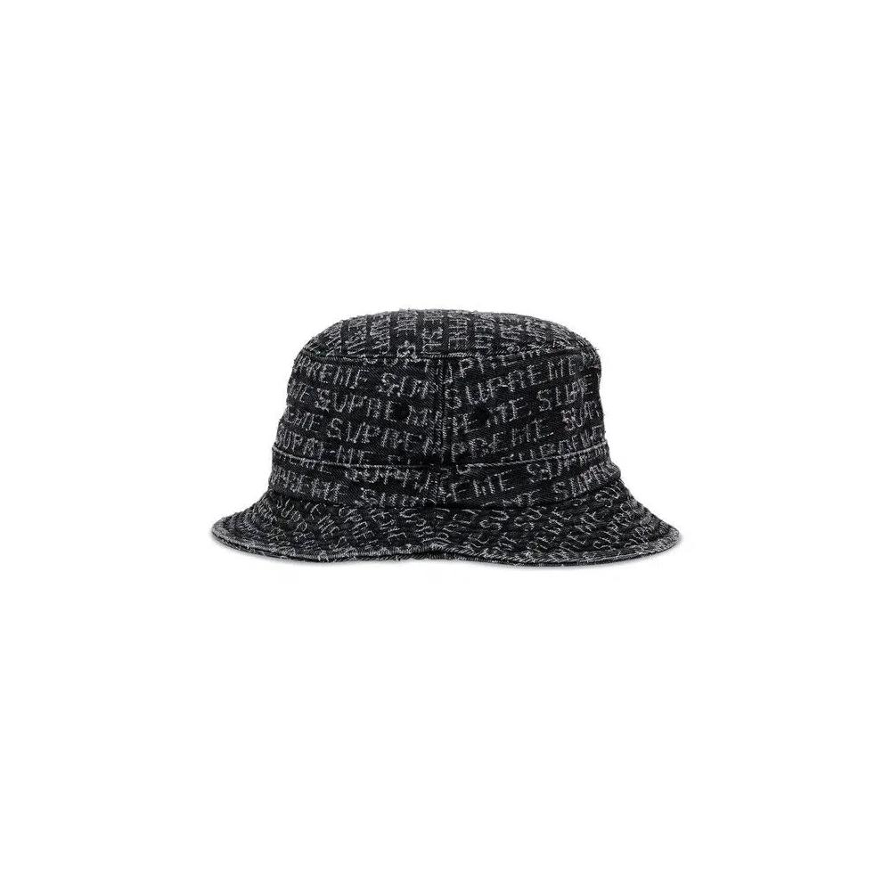 Шляпа Hats Supreme Needle Punch Denim Crusher 'Черный' 2