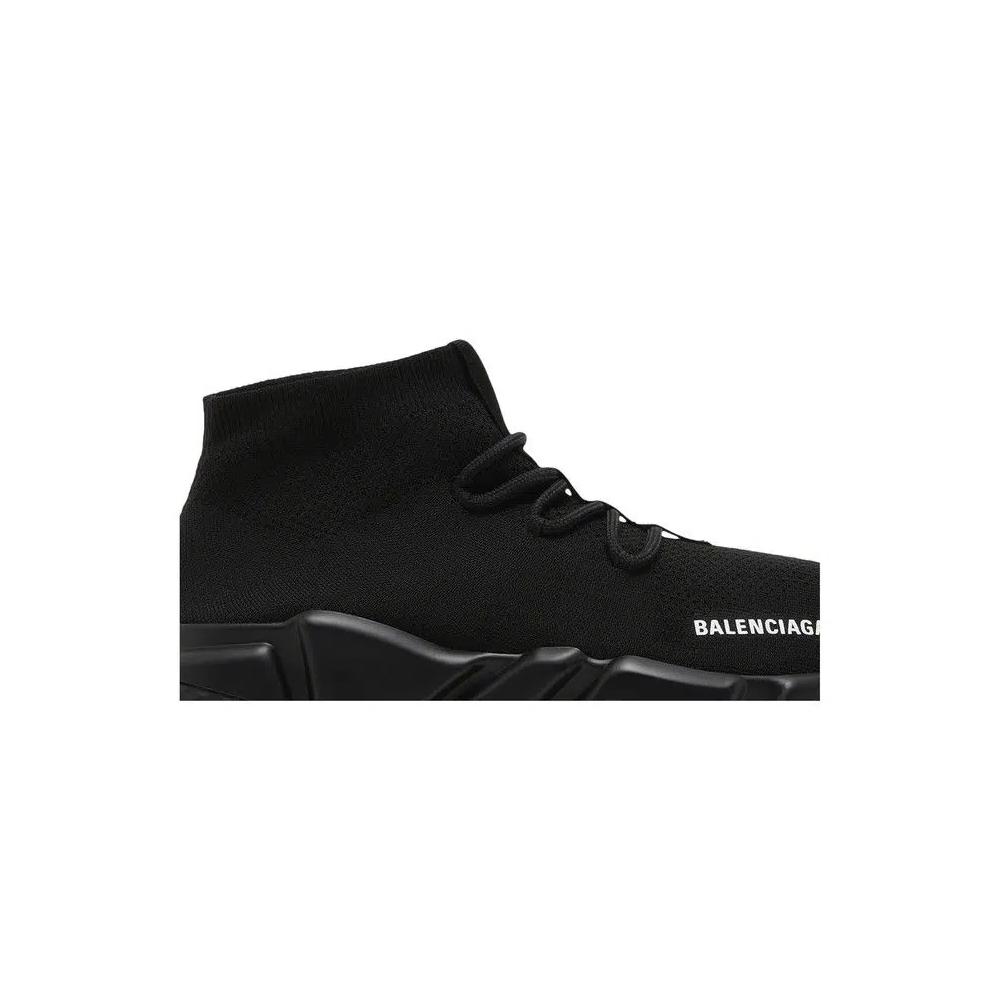Кроссовки Balenciaga Speed Lace-Up Sneaker «Блэк» 2