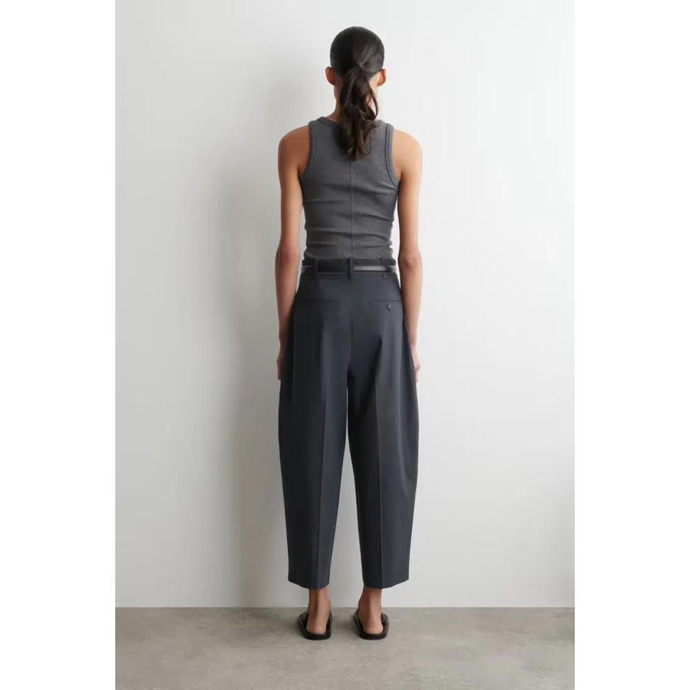 Хлопковые брюки прямого кроя TAILORED 5