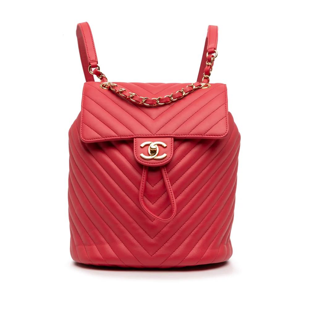 Маленький рюкзак Chevron Calfskin Urban Spirit (2018 год) 1