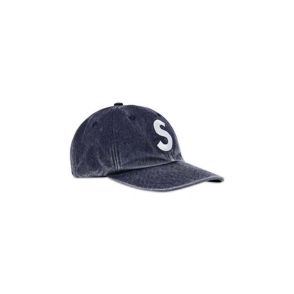 Бейсболки Supreme Pigment S Logo 6-Panel 'Navy' 2
