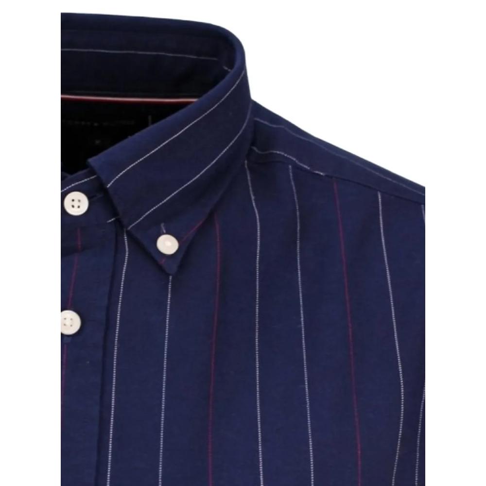 Рубашка Heritage Oxford в тонкую полоску 2
