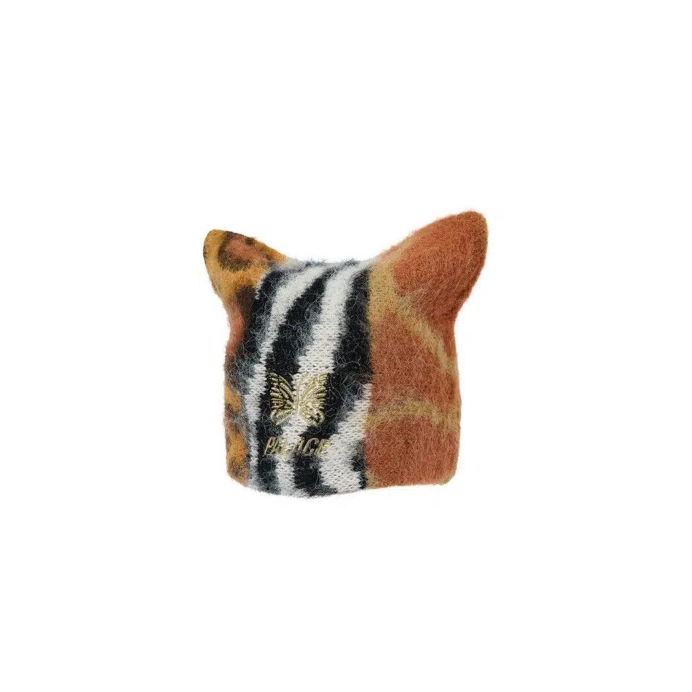 Бини Palace x Needles Hairy Square Beanie 'Multi Animal' 1