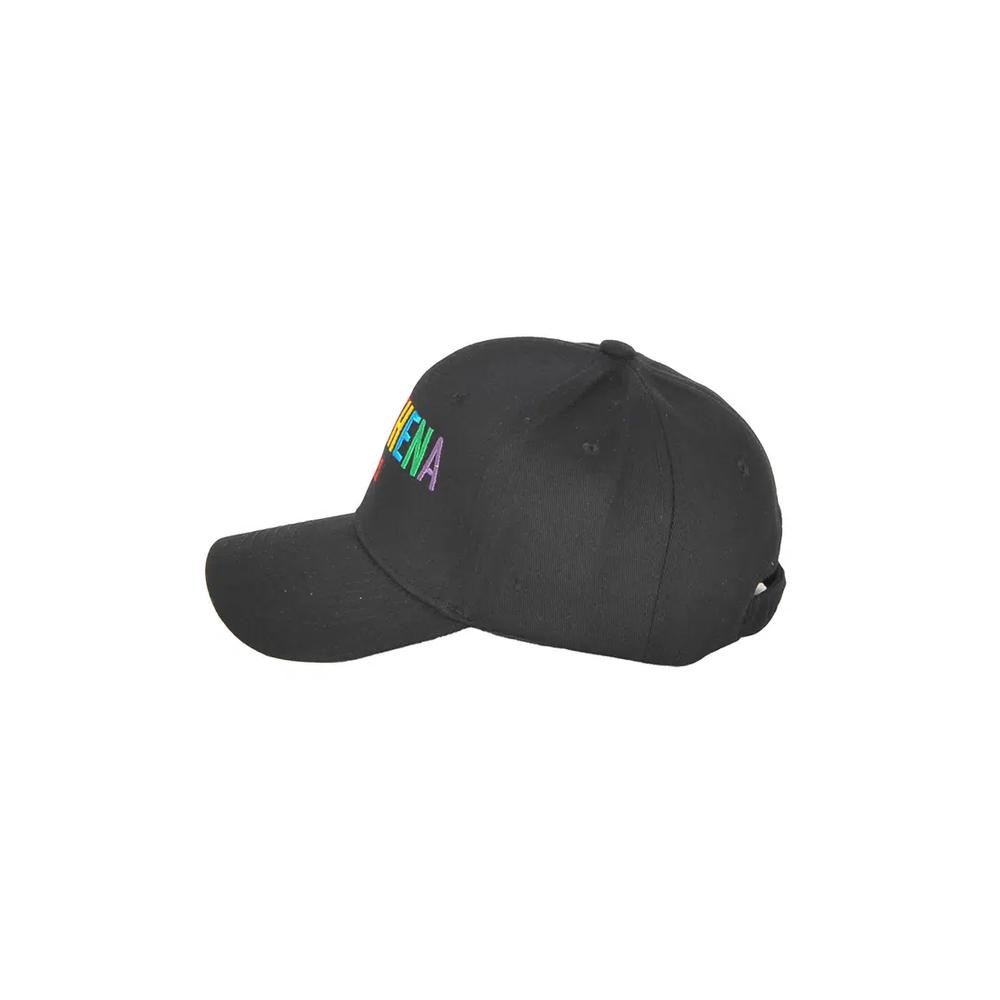 Кепка с парижской вышивкой «Large Logo» в черном цвете 3