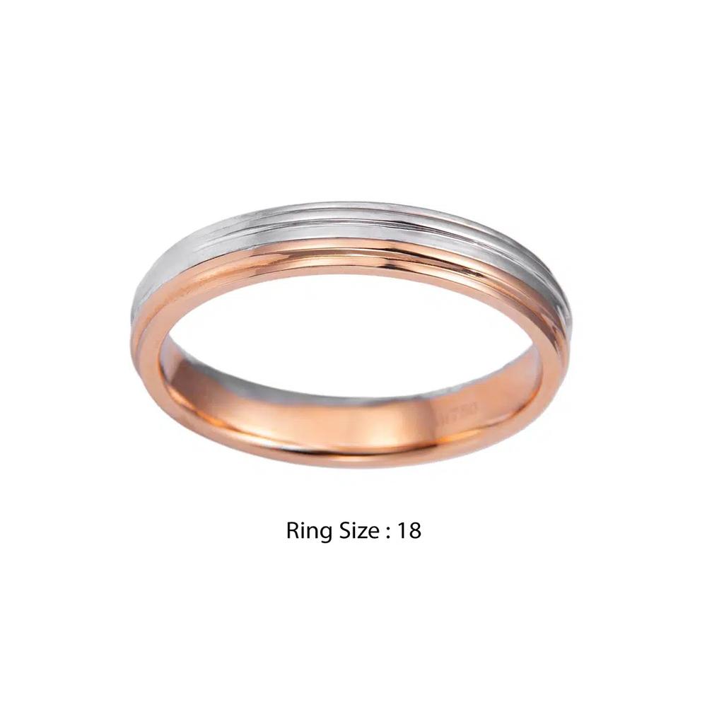 LITZ 18K Розовое золото Кольцо C-WB0047M 4