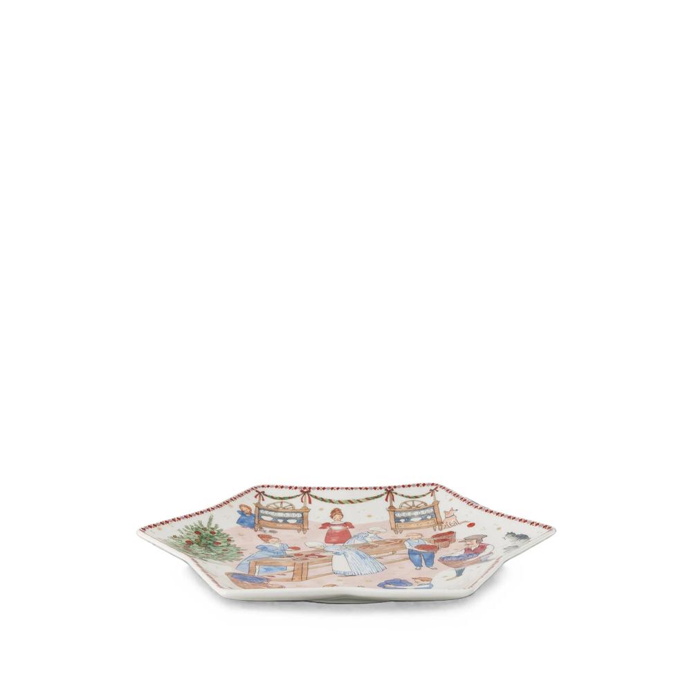 Christmas Feast star-shaped bowl 2