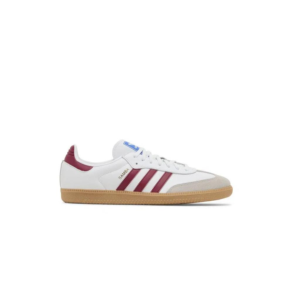 Кроссовки adidas Men's Samba OG 'White Burgundy Gum' 1
